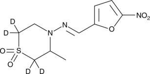 Nifurtimox-d4 Chemical Structure