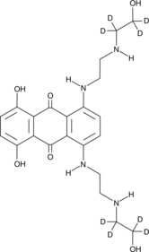 Mitoxantrone-d8 Chemical Structure
