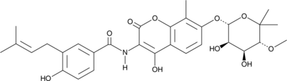 Descarbamylnovobiocin Chemical Structure