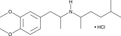 N-(1,4-dimethylpentyl)-3,4-DMA (hydrochloride) Chemical Structure