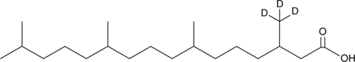 Phytanic Acid-d3 Chemical Structure