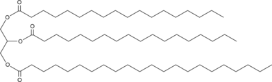 1,2-Distearoyl-3-Docosanoyl-rac-glycerol Chemical Structure