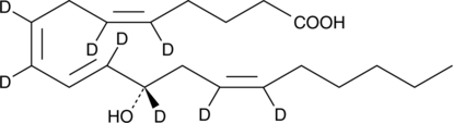 12(S)-HETE-d8 Chemical Structure