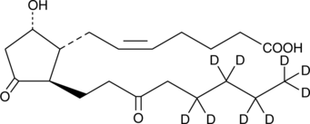 13,14-dihydro-15-keto Prostaglandin D2-d9 Chemical Structure