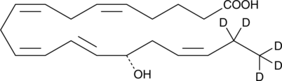 15(S)-HEPE-d5 Chemical Structure