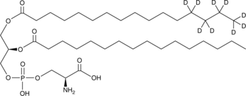1-Palmitoyl-d9-2-palmitoyl-sn-glycero-3-PS Chemical Structure