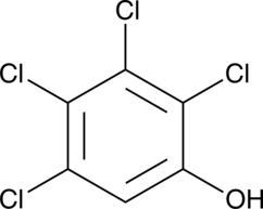 2,3,4,5-Tetrachlorophenol Chemical Structure
