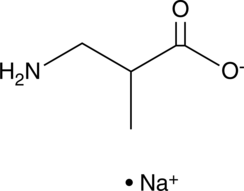 3-Aminoisobutyric Acid (sodium salt) Chemical Structure