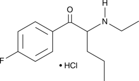 4-fluoro-α-Ethylaminovalerophenone (hydrochloride) Chemical Structure