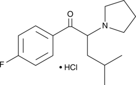 4-fluoro-α-Pyrrolidinoisohexanophenone (hydrochloride) Chemical Structure