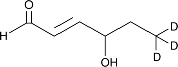 4-hydroxy Hexenal-d3 Chemical Structure