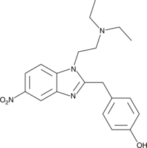 4'-hydroxy Nitazene Chemical Structure