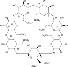 6-O-Sulfo-β-cyclodextrin (sodium salt) Chemical Structure
