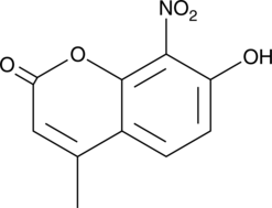 7-Hydroxy-4-methyl-8-nitrocoumarin Chemical Structure