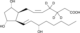 8-iso Prostaglandin F2α-d4 Chemical Structure