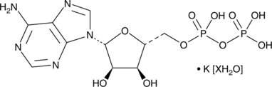 Adenosine 5'-diphosphate (potassium salt hydrate) Chemical Structure