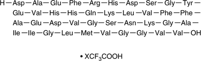 Amyloid-β (1-40) Peptide (human) (trifluoroacetate salt) Chemical Structure