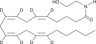 Arachidonoyl Ethanolamide-d8 Chemical Structure