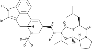 Bromocriptine-13C-d3 Chemical Structure