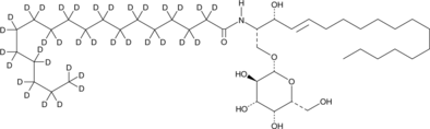 C18 Galactosylceramide-d35 (d18:1/18:0-d35) Chemical Structure