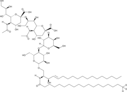 C18 Ganglioside GD3-d3 Chemical Structure