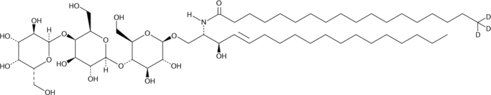 C18 Globotriaosylceramide-d3  (d18:1/18:0-d3) Chemical Structure