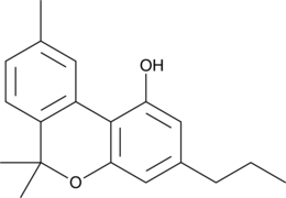 Cannabivarin Chemical Structure