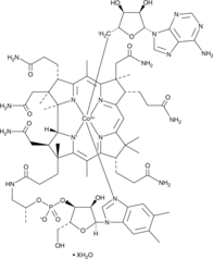 Coenzyme B12 (hydrate) Chemical Structure