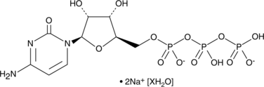 Cytidine 5'-triphosphate (sodium salt hydrate) Chemical Structure