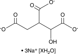 DL-erythro/threo-Isocitric Acid (sodium salt hydrate) Chemical Structure