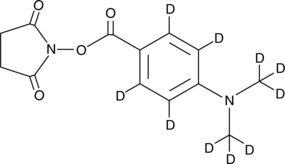 DMABA-d10 NHS ester Chemical Structure