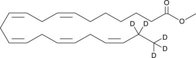 Docosapentaenoic Acid-d5 methyl ester Chemical Structure
