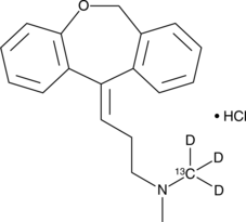 Doxepin-13C-d3 (hydrochloride) Chemical Structure