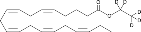 Eicosapentaenoic Acid ethyl ester-d5 Chemical Structure