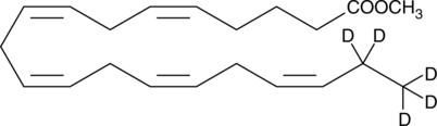 Eicosapentaenoic Acid-d5 methyl ester Chemical Structure