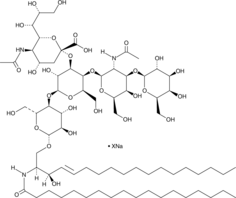 Ganglioside GM1 Mixture (porcine brain) (sodium salt) Chemical Structure