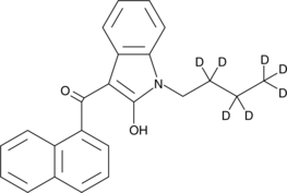 JWH 073 2-hydroxyindole metabolite-d7 Chemical Structure