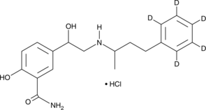 Labetalol-d5 (hydrochloride) Chemical Structure