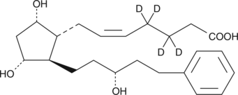 Latanoprost (free acid)-d4 Chemical Structure