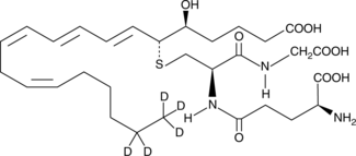 Leukotriene C4-d5 Chemical Structure