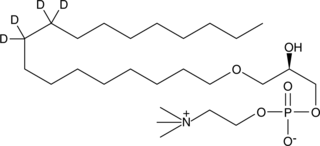 Lyso-PAF C-18 -d4 Chemical Structure
