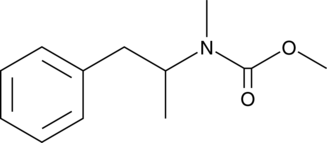 Methamphetamine Methyl Carbamate Chemical Structure