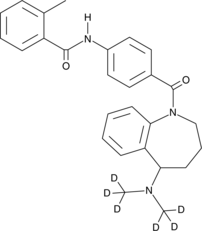 Mozavaptan-d6 Chemical Structure