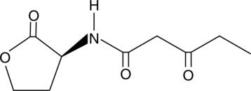 N-3-oxo-pentanoyl-L-Homoserine lactone Chemical Structure