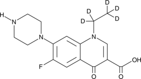 Norfloxacin-d5 Chemical Structure