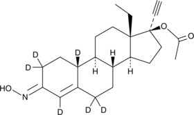 Norgestimate-d6 Chemical Structure