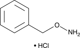 O-Benzylhydroxylamine (hydrochloride) Chemical Structure