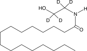 Palmitoyl Ethanolamide-d4 Chemical Structure
