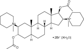 Pancuronium (bromide hydrate) Chemical Structure