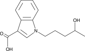 PB-22 N-(4-hydroxypentyl)-3-carboxyindole metabolite Chemical Structure